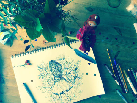 Gabriela, freelance illustrator from Prague